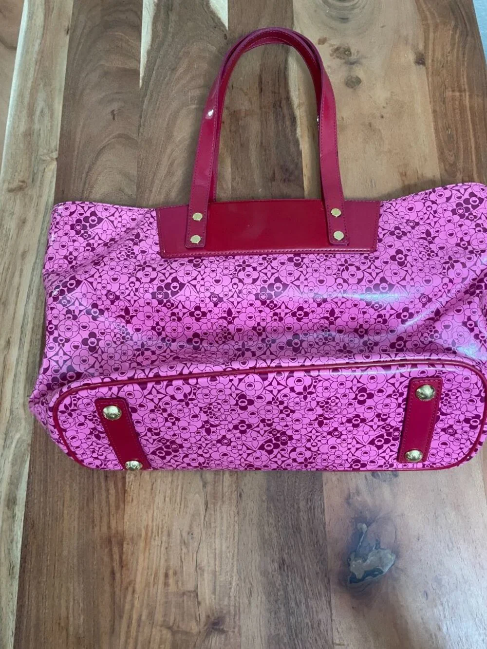 LOUIS VUITTON TOTE COSMIC BLOSSOM BEACH LINE LIMITED EDITION TAKASHI MURAKAMI